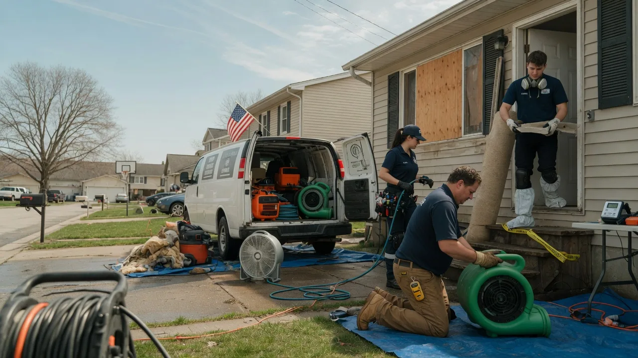 Water Damage Restoration in Bagdad, KY near me